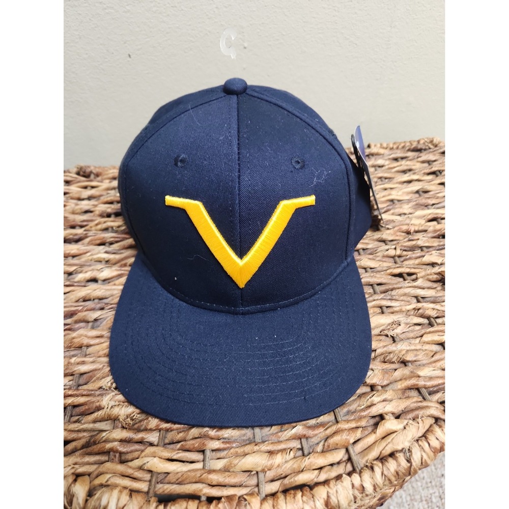 VALIANT University of Michigan Wolverines Blue Snapback Hat NWT Adjustable V